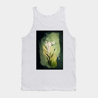 Watercolor Bloom Tank Top